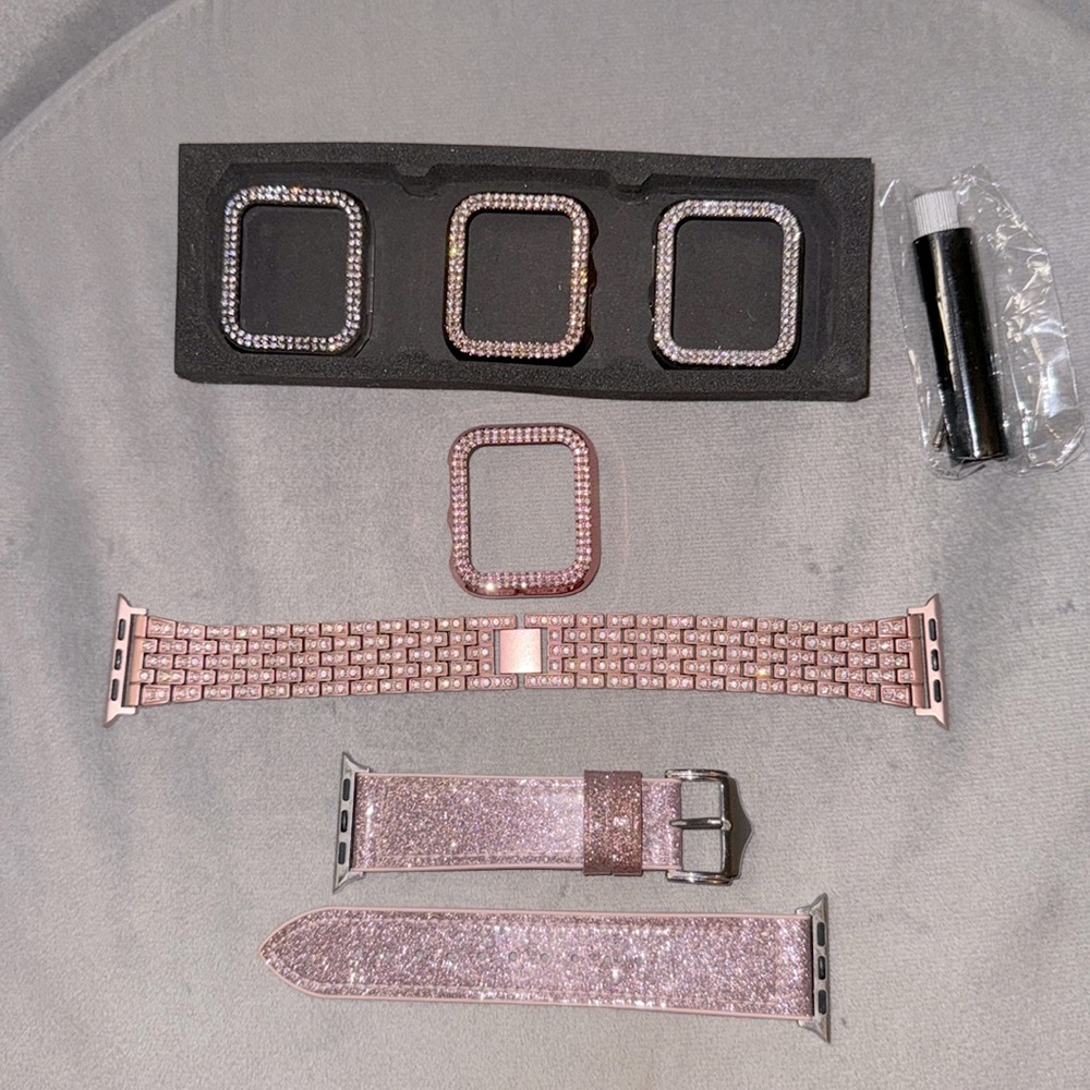 Apple Watch compatible bands and face covers